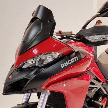 Windshield Ducati Multistrada 950/1200/1260 - matt カーボン Matt カーボン - CNC Racing (シーエヌシーレーシング)