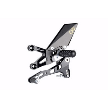 アジャスタブルリアセット ，ノーマルシフティング ，WITH FOLD UP フットペグ APRILIA RSV4 R/FACTORY/APRC (09-14)，TUONO V4 (11-14) LIGHTECH (ライテック)