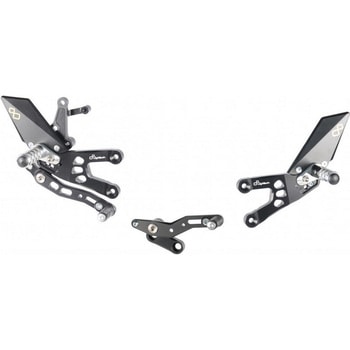 アジャスタブルリアセットS WITH FIXED フットペグ HONDA HONDA CBR 600 R 2007-> LIGHTECH (ライテック)