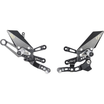 アジャスタブルリアセットs With Fold Up Foot Pegs ， Reverse Shifting - LIGHTECH (ライテック)