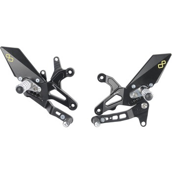 アジャスタブルリアセットs With Fold Up Foot Pegs ， Standard Shifting LIGHTECH (ライテック)