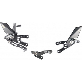 アジャスタブルリアセットS WITH FOLD UP フットペグ HONDA CBR 600 R (16) LIGHTECH (ライテック)