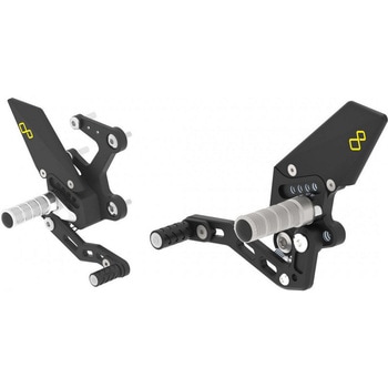アジャスタブルリアセットS WITH FOLD UP フットペグ KAWASAKI NINJA 400 (18) LIGHTECH (ライテック)