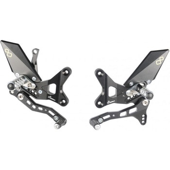 アジャスタブルリアセットS WITH FOLD UP フットペグ KTM 790 DUKE LIGHTECH (ライテック)