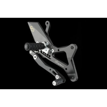 アジャスタブルリアセットS WITH FOLD UP フットペグ YAMAHA R1 (09-14) - LIGHTECH (ライテック)