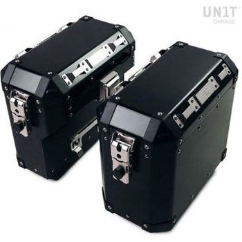 アルミパニアケース(ペア) Atlas 40L+34L | AL1C-BL - UnitGarage (ユニットガレージ)