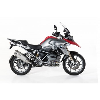 エキゾースト Desert Fox ステンレスマット - スリップオン BMW R 1200 GS/ Adventure (2013-) BOS (ボス)