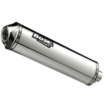 エキゾースト オーバル 110S ステンレス ポリッシュド - スリップオン SUZUKI GSX 750/1200 (1998-) BOS (ボス)