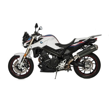 エキゾースト オーバル 120CS カーボン スチール - スリップオン BOS (ボス)