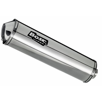 エキゾースト オーバル 120CS カーボン スチール - スリップオン KAWASAKI GTR 1400 (2007-) - BOS (ボス)