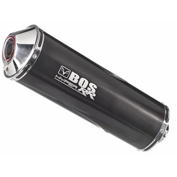 エキゾースト オーバル 120CS カーボン スチール - スリップオン YAMAHA FZ-1 (2006-) BOS (ボス)