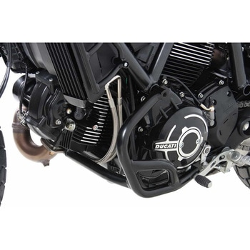 エンジンプロテクションバー - ブラック Ducati スクランブラー 800 (2019-) - HEPCO&BECKER (ヘプコ&ベッカー)