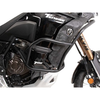エンジンプロテクションバー "Solid" ブラック for Yamaha Tenere 700 World Raid (2022-) HEPCO&BECKER (ヘプコ&ベッカー)