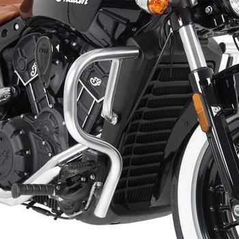 エンジンプロテクションバー クロム Indian Scout Bobber from 2017 - HEPCO&BECKER (ヘプコ&ベッカー)