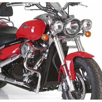 エンジンプロテクションバー クロム Suzuki M 800 Intruder until 2009 HEPCO&BECKER (ヘプコ&ベッカー)