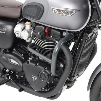 エンジンプロテクションバー クロム Triumph Bonneville T 120 / ブラック 2016- HEPCO&BECKER (ヘプコ&ベッカー)