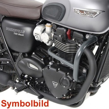 エンジンプロテクションバー クロム Triumph Bonneville T 120 / ブラック 2016- HEPCO&BECKER (ヘプコ&ベッカー)