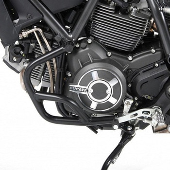 エンジンプロテクションバー ブラック Ducati スクランブラー 400 Sixty2 / 2016 HEPCO&BECKER (ヘプコ&ベッカー)