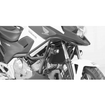 エンジンプロテクションバー ブラック Honda NC 700 X / 750 X / DCT HEPCO&BECKER (ヘプコ&ベッカー)
