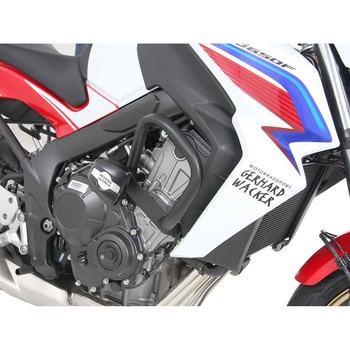 エンジンプロテクションバー ブラック incl. protection pads for Honda CB 650 R (2021-) HEPCO&BECKER (ヘプコ&ベッカー)