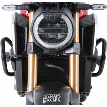 エンジンプロテクションバー ブラック incl. protection pads for Honda CB 650 R (2021-) HEPCO&BECKER (ヘプコ&ベッカー)