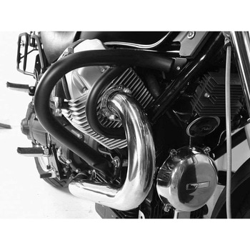 エンジンプロテクションバー ブラック Moto Guzzi C 940 Bellagio / Bellagio Aquilia Nera HEPCO&BECKER (ヘプコ&ベッカー)