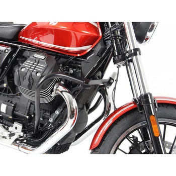 エンジンプロテクションバー ブラック Moto Guzzi V 9 Roamer 2016- HEPCO&BECKER (ヘプコ&ベッカー)