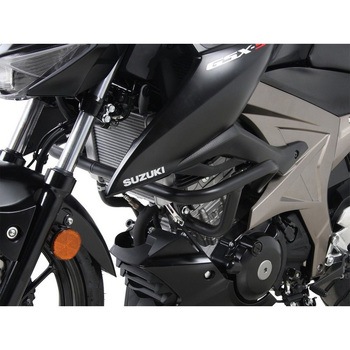 エンジンプロテクションバー ブラック Suzuki GSX-S 125 / 2017 HEPCO&BECKER (ヘプコ&ベッカー)