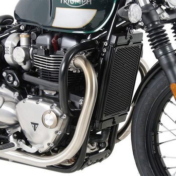 エンジンプロテクションバー ブラック Triumph Bonneville Bobber / 2017 HEPCO&BECKER (ヘプコ&ベッカー)