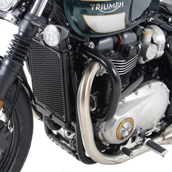 エンジンプロテクションバー ブラック Triumph Bonneville Bobber / 2017 HEPCO&BECKER (ヘプコ&ベッカー)