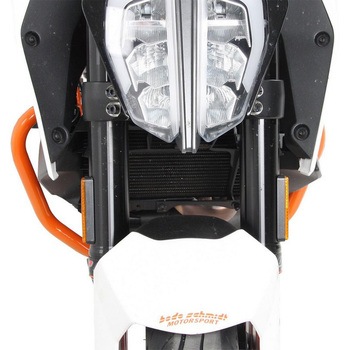 エンジンプロテクションバー-オレンジ KTM 125 Duke from 2017 HEPCO&BECKER (ヘプコ&ベッカー)
