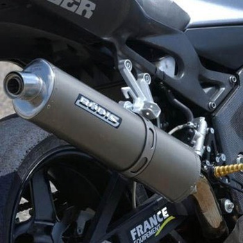 オーバル 1 ボルトオンマフラー (キャタライザーあり)  EC approved チタニウム for GSX-R 600/750 (04-05) BODIS (ボディス)