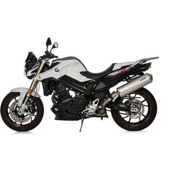 オーバル 120S スリップオンエキゾースト EG ステンレスマット BMW F 800 R 2009-2016 | 0911080S BOS (ボス)