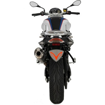 オーバル 120S スリップオンエキゾースト EG ステンレスマット BMW F 800 R 2009-2016 | 0911080S BOS (ボス)