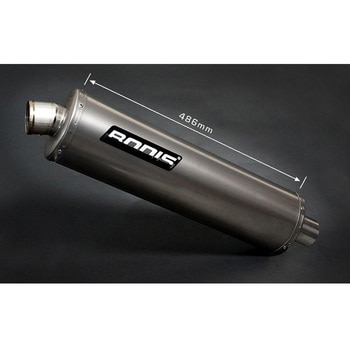 オーバル 1MK ボルトオンマフラー (キャタライザーあり)  EC approved チタニウム for SV1000/S (03-) BODIS (ボディス)