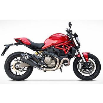 カーボン レーシング スリップオン + カーボンエンドキャップ DUCATI MONSTER 821 (2015-2017) ZARD (ザード)