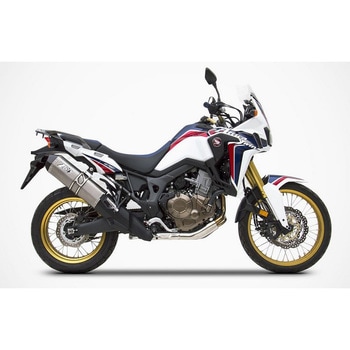 カーボン レーシング スリップオン + カーボンエンドキャップ HONDA アフリカツイン (2016-2019) ZARD (ザード)