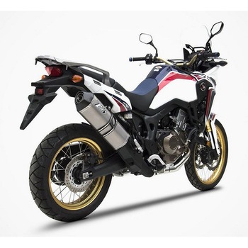 カーボン レーシング スリップオン + カーボンエンドキャップ HONDA アフリカツイン (2016-2019) ZARD (ザード)