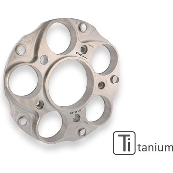 クッシュドライブハブフランジ 5ホール Ducati - TITANIUM Titanium CNC Racing (シーエヌシーレーシング)
