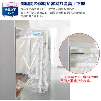 陰圧ブース ホーザン