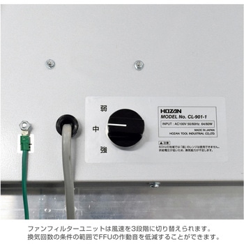陰圧ブース ホーザン