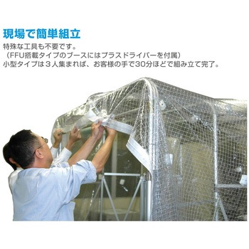 陰圧ブース ホーザン