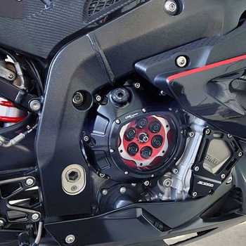 クリア クラッチカバー BMW - hydraulic control ブラック CNC Racing (シーエヌシーレーシング)