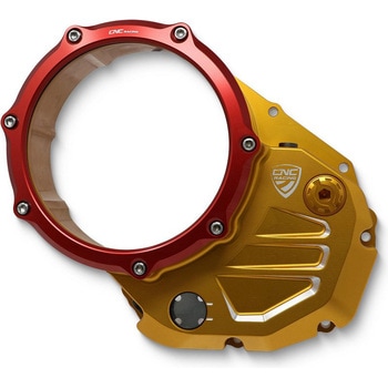クリアカバー オイルバス クラッチ Ducati BICOLOR CNC Racing (シーエヌシーレーシング)