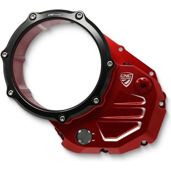 クリアカバー オイルバス クラッチ Ducati BICOLOR CNC Racing (シーエヌシーレーシング)