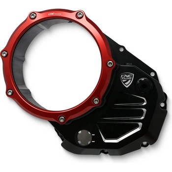 クリアカバー オイルバス クラッチ Ducati BICOLOR CNC Racing (シーエヌシーレーシング)