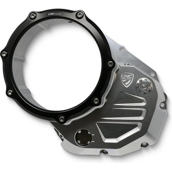 クリアカバー オイルバス クラッチ Ducati BICOLOR CNC Racing (シーエヌシーレーシング)