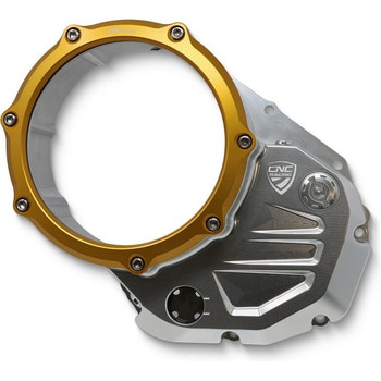 クリアカバー オイルバス クラッチ Ducati BICOLOR CNC Racing (シーエヌシーレーシング)