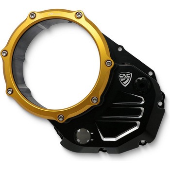 クリアカバー オイルバス クラッチ Ducati BICOLOR CNC Racing (シーエヌシーレーシング)