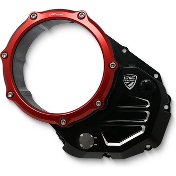 クリアカバー オイルバス クラッチ Ducati BICOLOR CNC Racing (シーエヌシーレーシング)